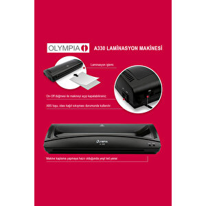 A330s A3 Laminasyon Makinesi 4in1set