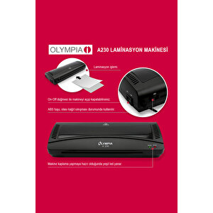 A230s 4in1set Laminasyon Makinesi ( A4 )