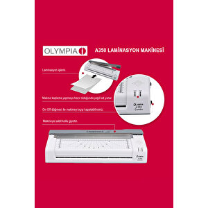A350 Combo A3 Laminasyon Makinesi