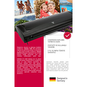 A330 Laminasyon Makinesi (a3) + 15 Pvc Fi̇lmi̇