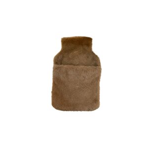 Sicak Su Torbasi Cepli̇ Kahverengi̇ Peluş Termofor 32,5x17,5cm  1500 Ml