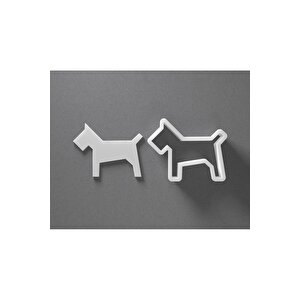 Stilize Köpek Kurabiye Kalıbı / Kesici / Şekillendirici