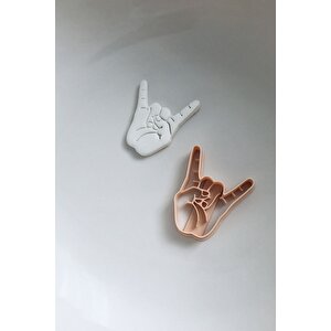 Rock And Roll Kurabiye Kalıbı / Kesici / Şekillendirici