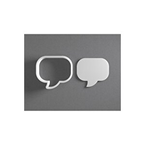 Chat Kurabiye Kalıbı / Kesici / Şekillendirici