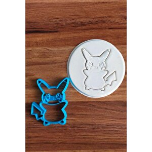 Pikachu Kurabiye Kalıbı / Kesici / Şekillendirici