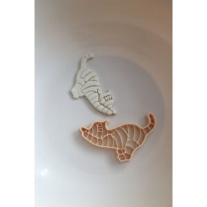 Mumya Kedi Kurabiye Kalıbı, Kesici, Şekillendirici