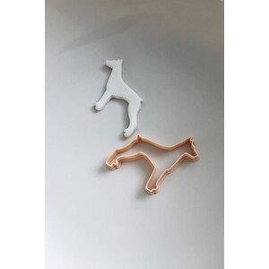 Doberman Kurabiye Kalıbı