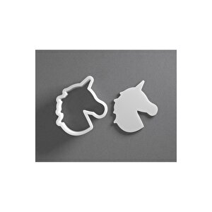 Unicorn Head Kurabiye Kalıbı / Kesici / Şekillendirici