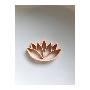 Lotus Kurabiye Kalıbı / Kesici / Şekillendirici