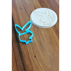 Playboy Tavşan Kurabiye Kalıbı / Kesici / Şekillendirici