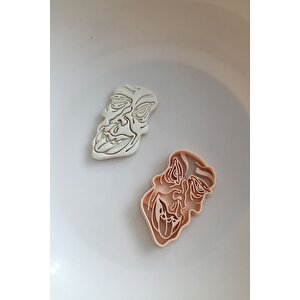 Abstract Kurabiye Kalıbı, Kesici, Şekillendirici