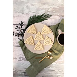 Triquetra Celtic Knot Kurabiye Kalıbı, Hamur Şekillendirici
