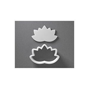 Lotus Kurabiye Kalıbı / Kesici / Şekillendirici