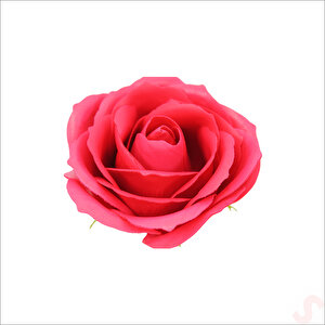 Yapay Çiçek, 6 / 7 Cm Sabun Gül Kafası - 5 Adet