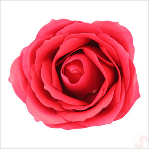 Yapay Çiçek, 6 / 7 Cm Sabun Gül Kafası - 5 Adet