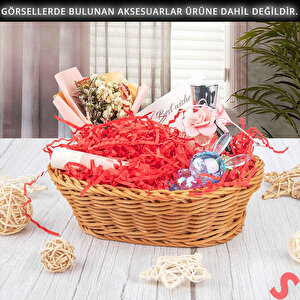Zikzak Kırpıntı Kağıt Paketleme Dolgu Malzemesi, 50 Gr - Kırmızı