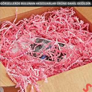 Zikzak Kırpıntı Kağıt Paketleme Dolgu Malzemesi, 50 Gr - Pembe