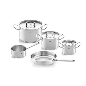 Original Profi Collection Metal Kapak 8 Parça Tencere Seti