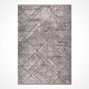 Odessa Gri Modern Halı - Op02 120x180 cm