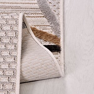 İzgi Geometrik Desen Renkli Halı - İm02