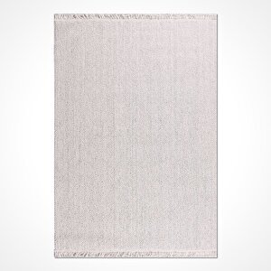 Pırıl Beyaz Modern Halı - Prlbyz 120x180 cm