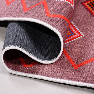 Etnik Desen Baskı Halı - 3015pc 100x200 cm