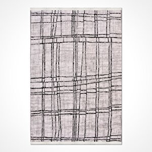 Montana Gri Siyah Modern Halı - 1683 120x180 cm