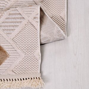 İzgi Geometrik Desen Renkli Halı - İm06
