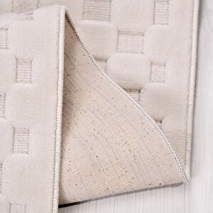 Hawai Krem Modern Halı - Hp04 80x150 cm