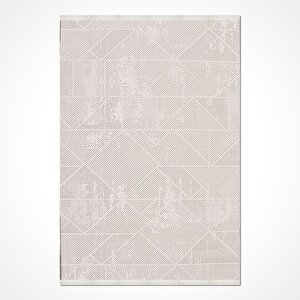 Montana Bej Geometrik Desen Halı - 1684 120x180 cm