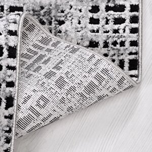 Alabar Gri Siyah Modern Halı - 1152 120x180 cm