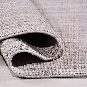Tune Gri Bukle Halı - Th03 80x150 cm