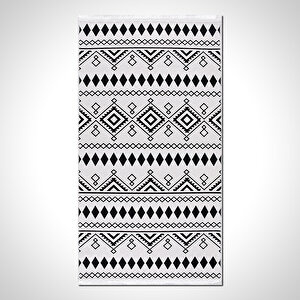 Gri İskandinav Baskı Halı - 3048pc 160x230 cm