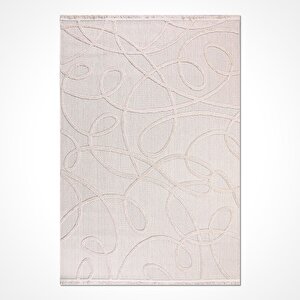 Fox Ekru Modern Halı - Fc02 80x150 cm