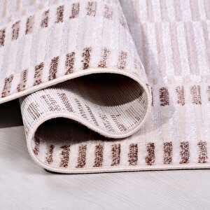 Fuente Kahve Krem Modern Halı - 1353k 120x180 cm