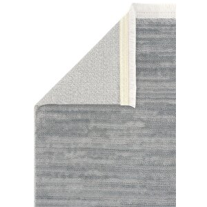 Cool Halı London 19 Gri Salon Halısı Kesme Halı Yolluk Antre Halısı Yumuşak Doku Yatak odası halısı