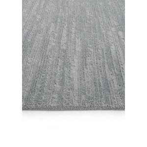 Cool Halı London 19 Gri Salon Halısı Kesme Halı Yolluk Antre Halısı Yumuşak Doku Yatak odası halısı