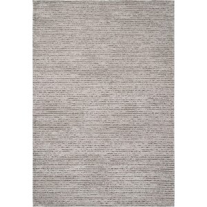 Rossa 05 Gri Yıkanabilir Mutfak Halısı Yumuşak Tuşeli Kaymaz Tabanlı Şönil Halı Ince Kilim 200x290 cm