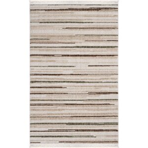 Jerry 01 Yeşil Kahve Bukle Örgülü Salon Halısı Yumuşak Dokulu Hol Halısı Kesme Halı Yolluk 80x350 cm