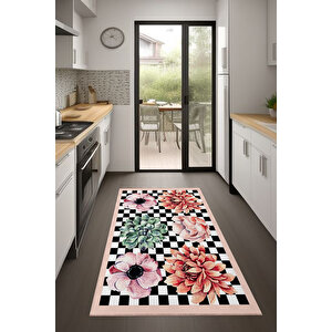 Kaymaz Taban Yıkanabilir Mutfak Halısı; 160x250 cm