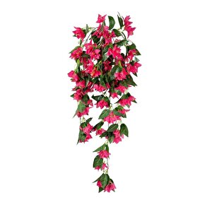 Yapay Çiçek Dev Begonvil Çiçeği Fuşya 9 Dallı 70cm Sarkan Çiçek