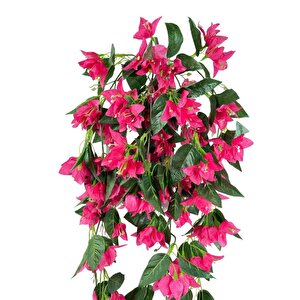 Yapay Çiçek Dev Begonvil Çiçeği Fuşya 9 Dallı 70cm Sarkan Çiçek