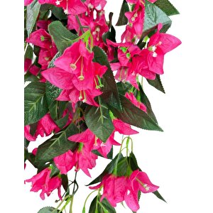 Yapay Çiçek Dev Begonvil Çiçeği Fuşya 9 Dallı 70cm Sarkan Çiçek