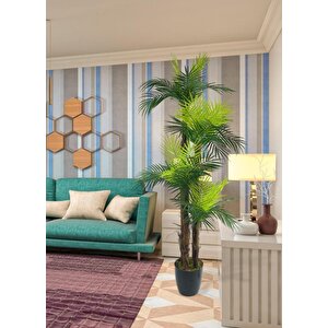 Yapay Ağaç Palmiye 36yaprak 4katlı 160cm Salon Çiçeği Yapay Çiçek