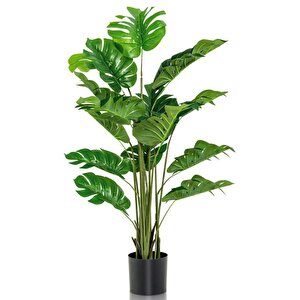 Yapay Ağaç Monstera Deve Tabanı Ağacı 180 Cm 16 Yaprak