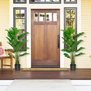 Yapay Ağaç Monstera Deve Tabanı Ağacı 180 Cm 16 Yaprak