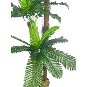 Yapay Ağaç Palmiye Sıkas 3katlı 54yaprak 130*65cm