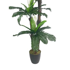 Yapay Ağaç Palmiye Sıkas 3katlı 54yaprak 130*65cm
