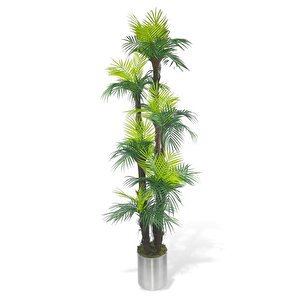 Yapay Ağaç Palmiye 54yaprak 6katlı 200cm Salon Çiçeği Yapay Çiçek
