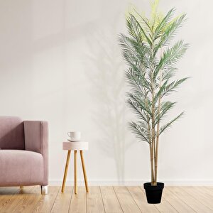 Yapay Ağaç 4 Gövdeli Palmiye Ağacı 180 Cm 1.kalite Yapay Çiçek